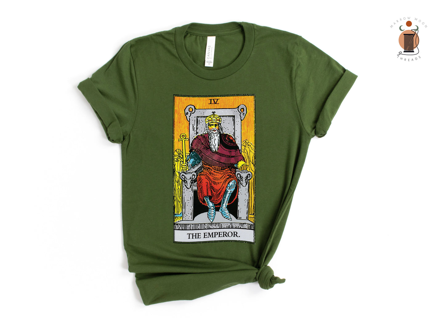 The Emperor Tarot Card Shirt Dark Academia Gift for Tarot Readers