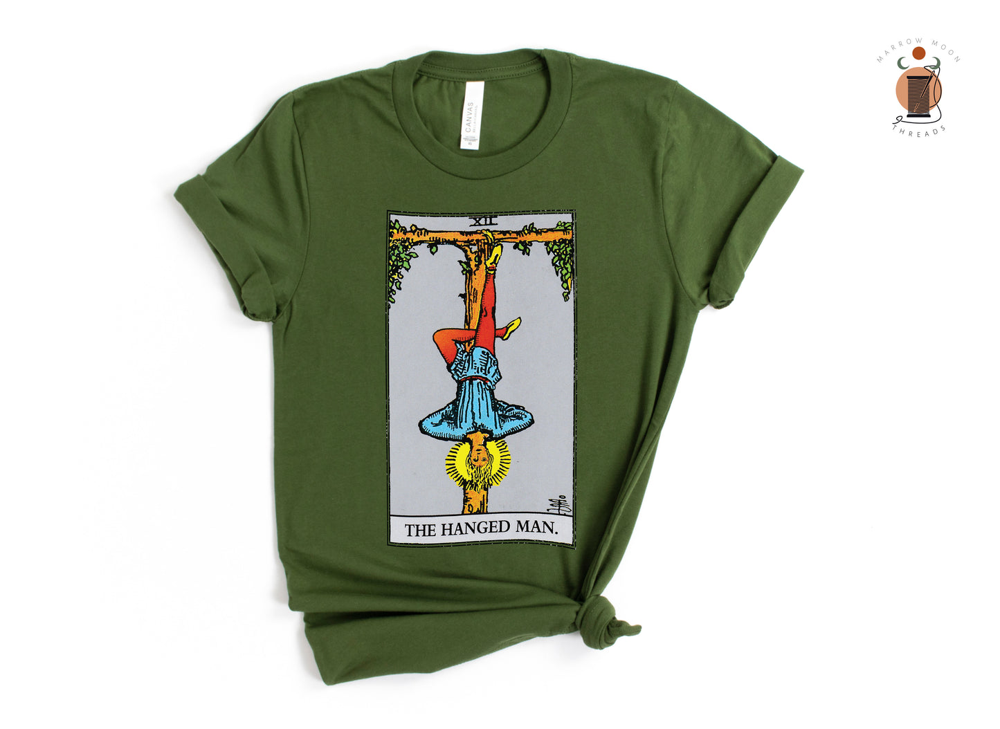 The Hanged Man Tarot Card Shirt Dark Academia Gift for Tarot Readers