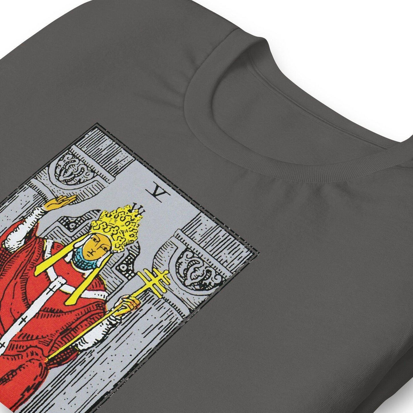 The Hierophant Tarot T-Shirt, Tarot Card Shirt, Hierophant Tarot, Men’s Tarot Tee, Women’s Tarot Tee, Gender Neutral, Bella Canvas 3001