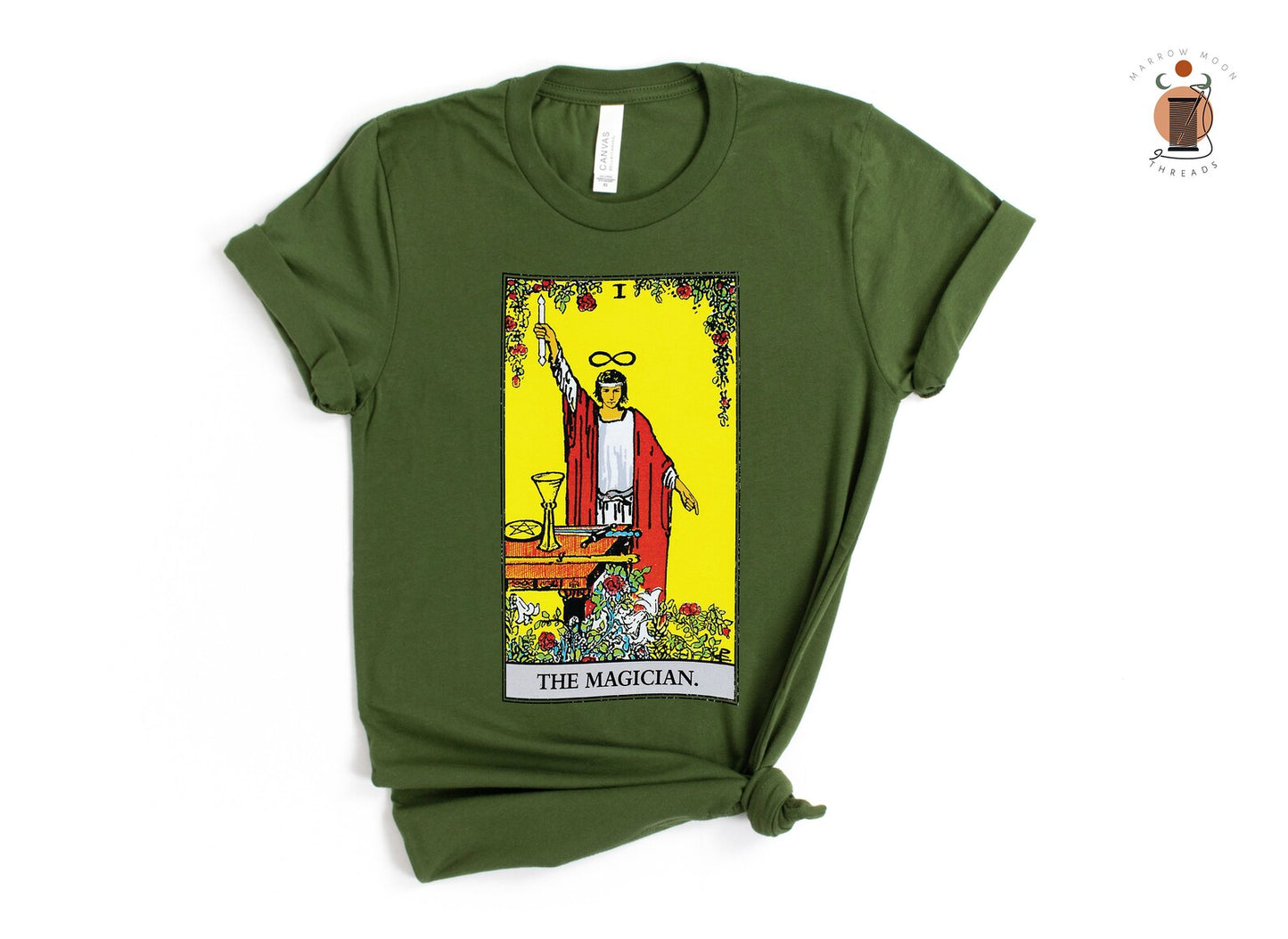 The Magician Tarot Card Shirt Dark Academia Gift for Tarot Readers