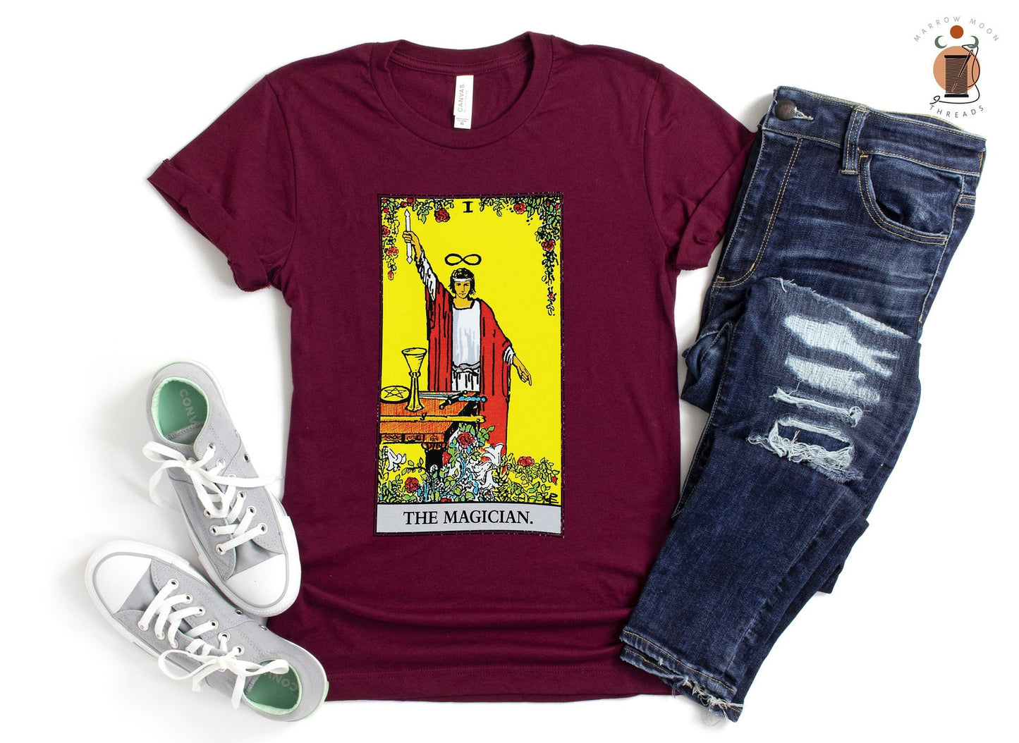 The Magician Tarot Card Shirt Dark Academia Gift for Tarot Readers