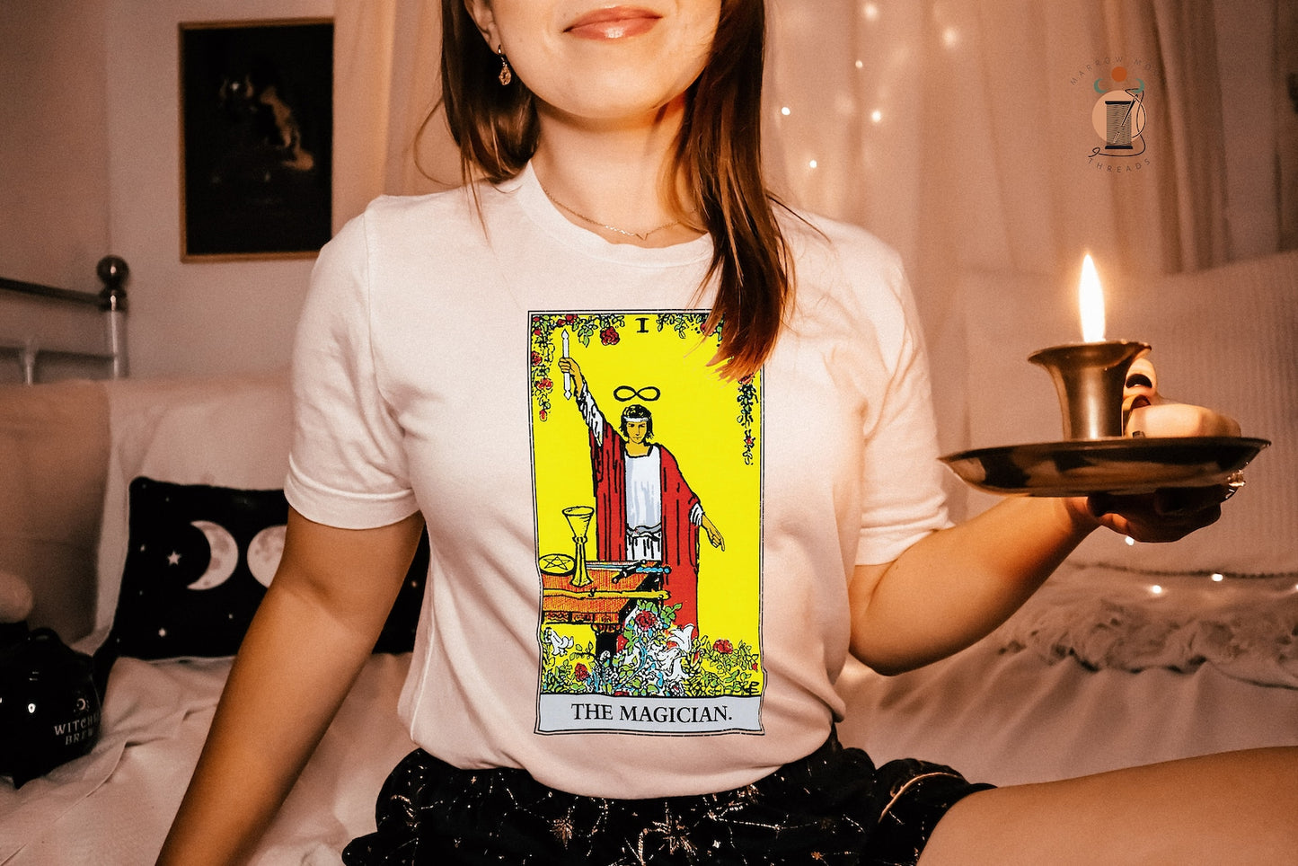 The Magician Tarot Card Shirt Dark Academia Gift for Tarot Readers