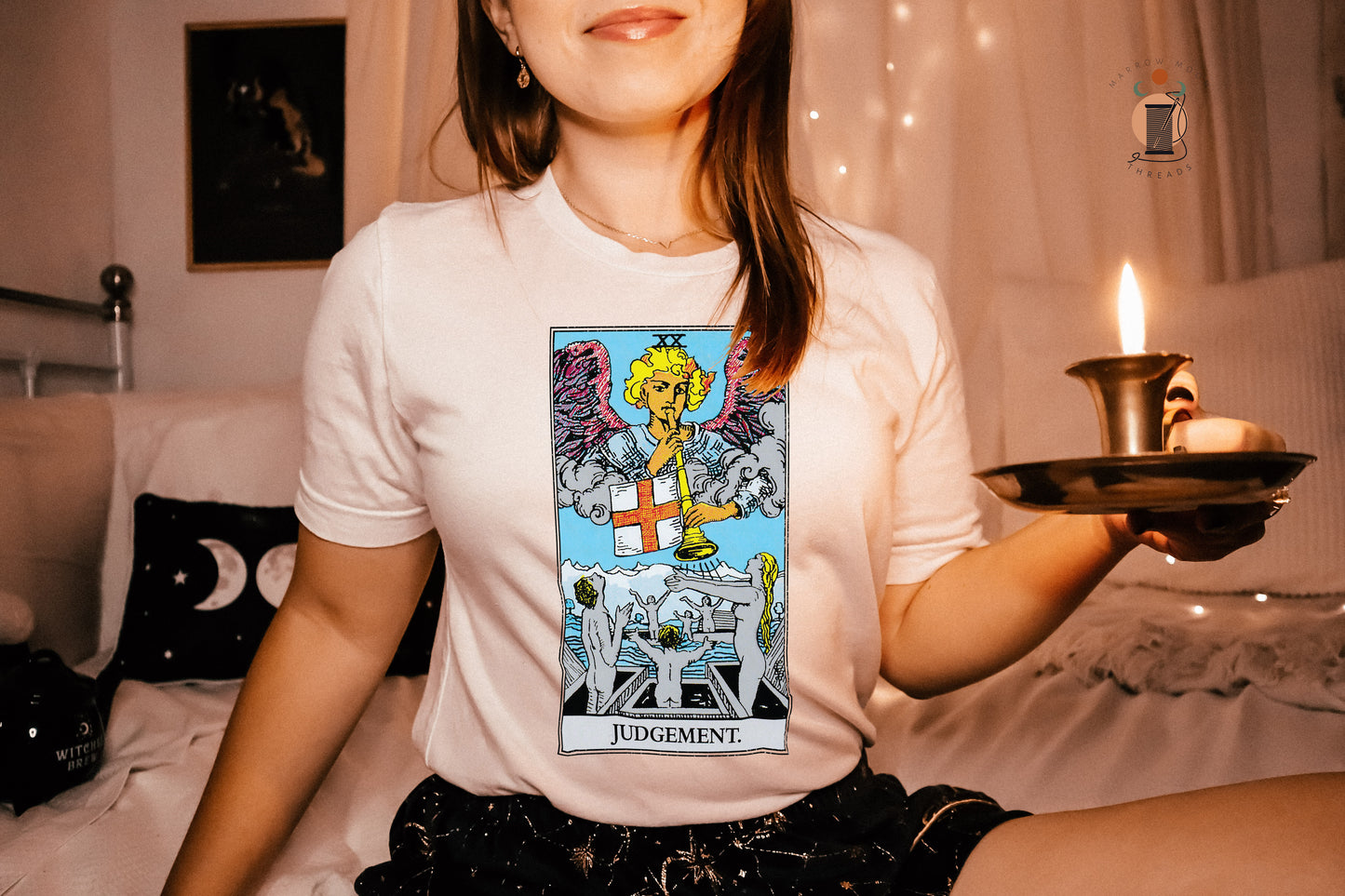 Judgement Tarot Card Shirt Dark Academia Gift for Tarot Readers