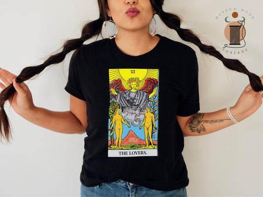 The Lovers Tarot Card Shirt