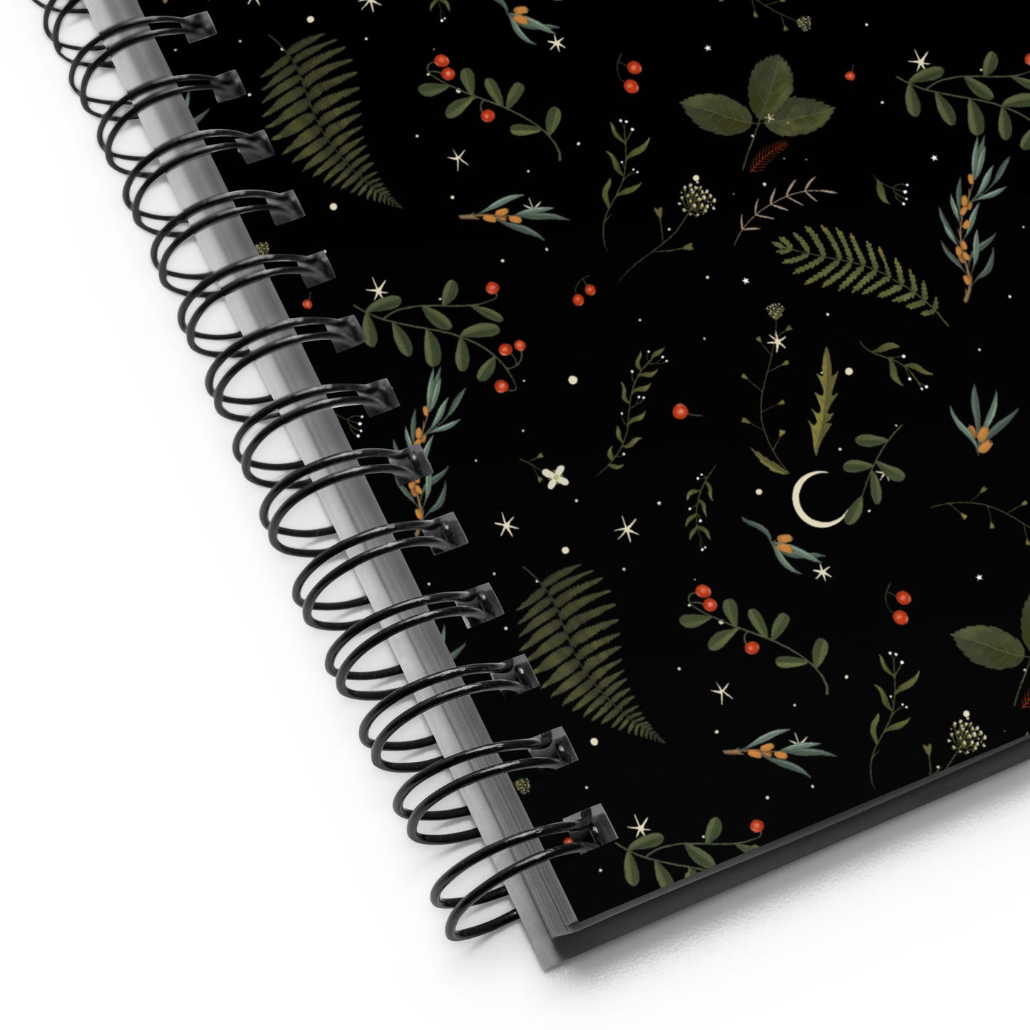 Dark Forest Botanical Magic Journal with a Witchy Aesthetic Gothic Notebook