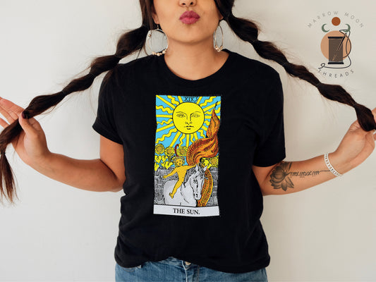 The Sun tarot card shirt