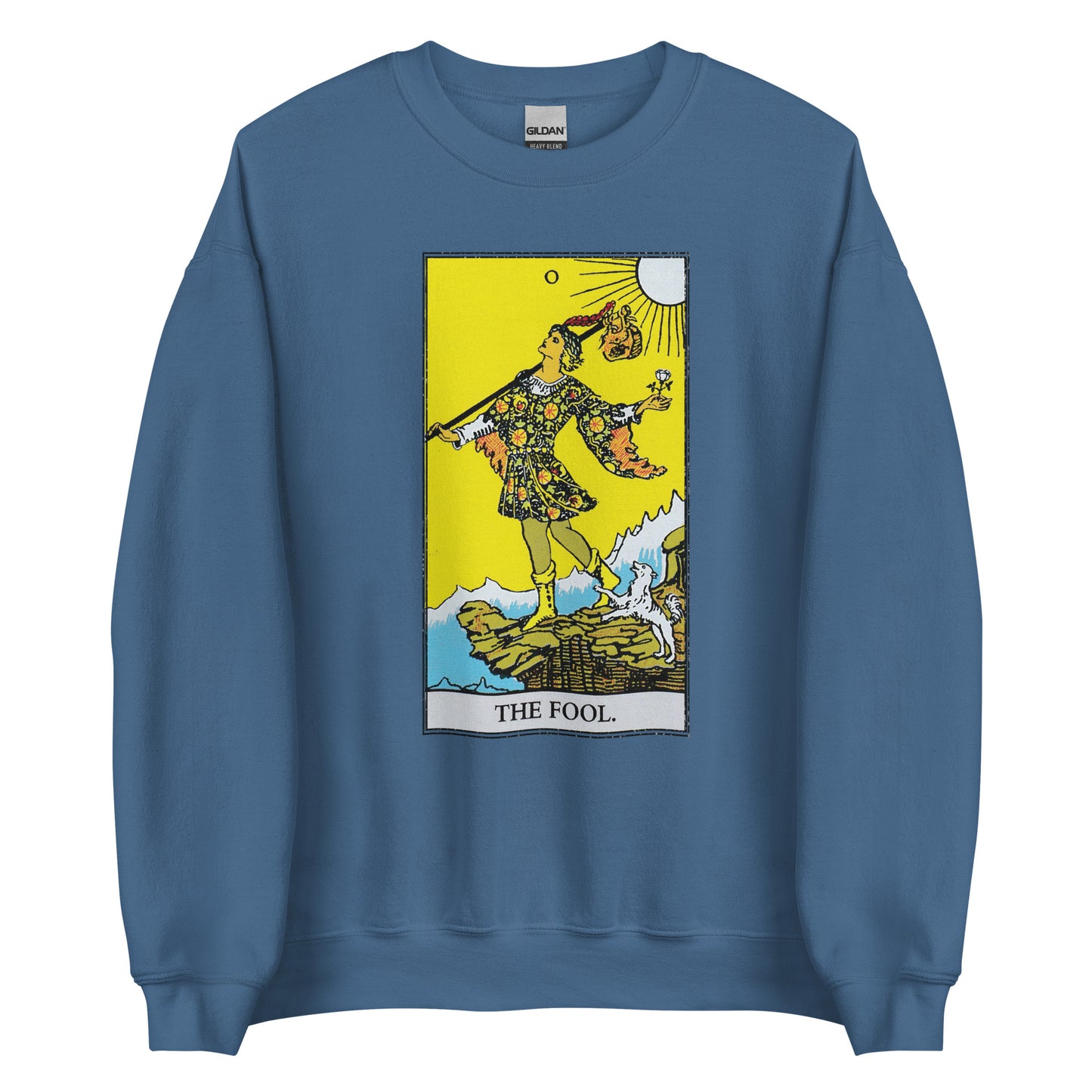 The Fool Tarot Card Shirt Witchy Sweater for Her or Him