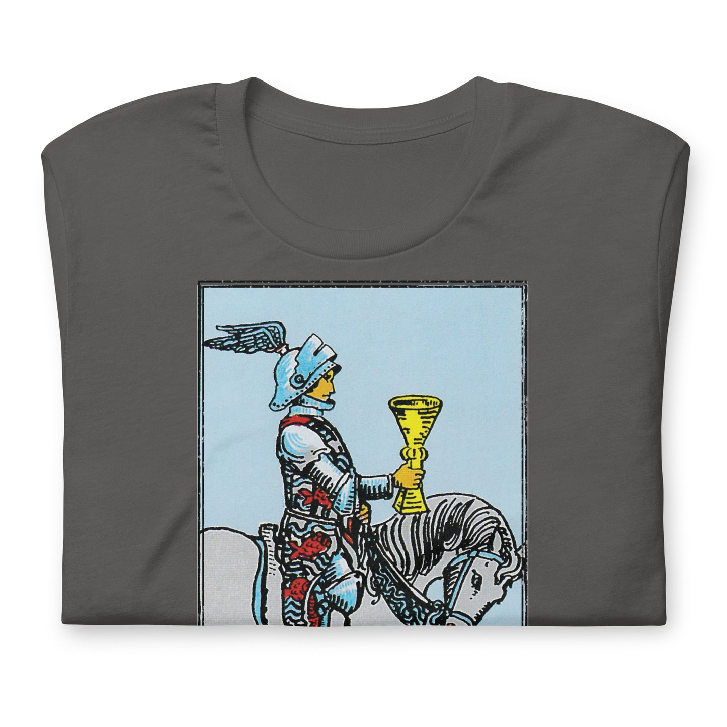 Knight of Cups Tarot Card Shirt Dark Academia Gift for Tarot Readers