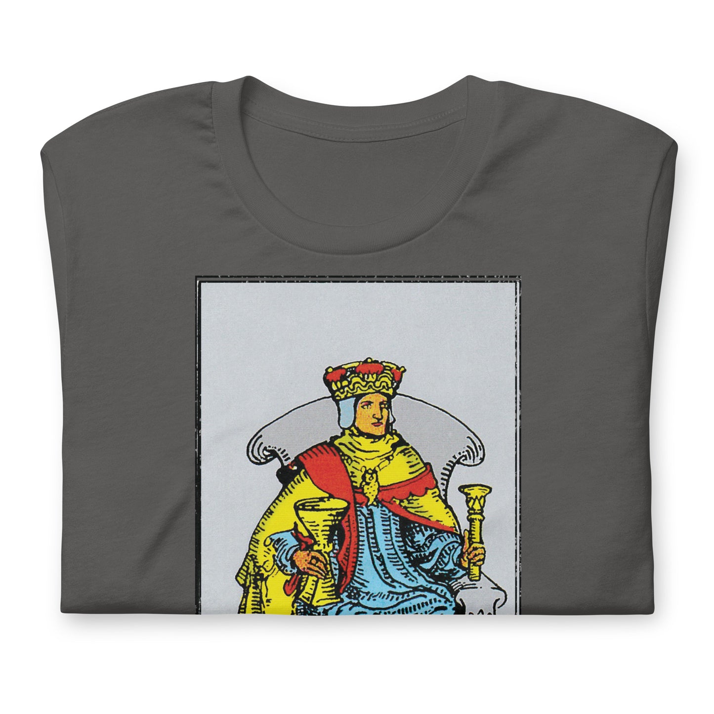 King of Cups Tarot Card Shirt Dark Academia Gift for Tarot Readers