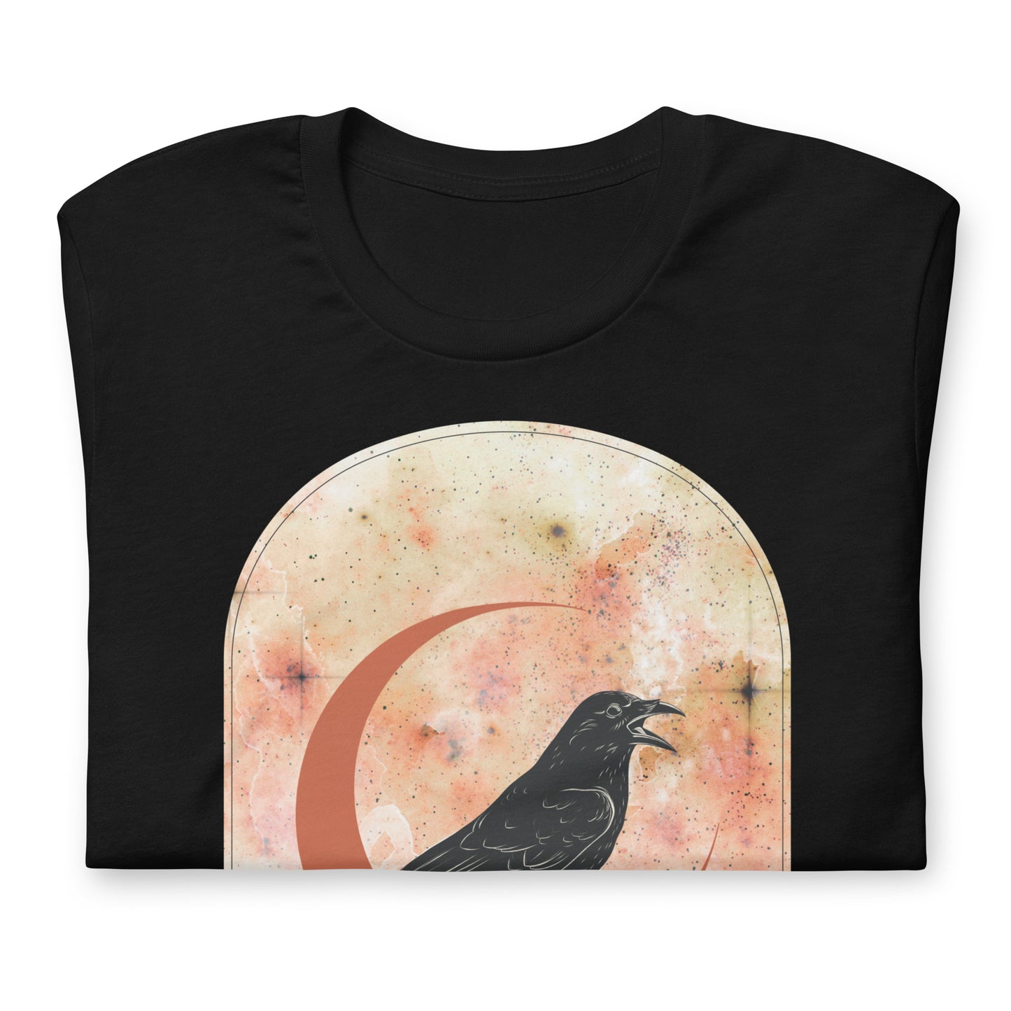 Witch's Familiar Crow Spirit Animal Shirt Raven Fairycore Dark Academia Witch Aesthetic Shirt