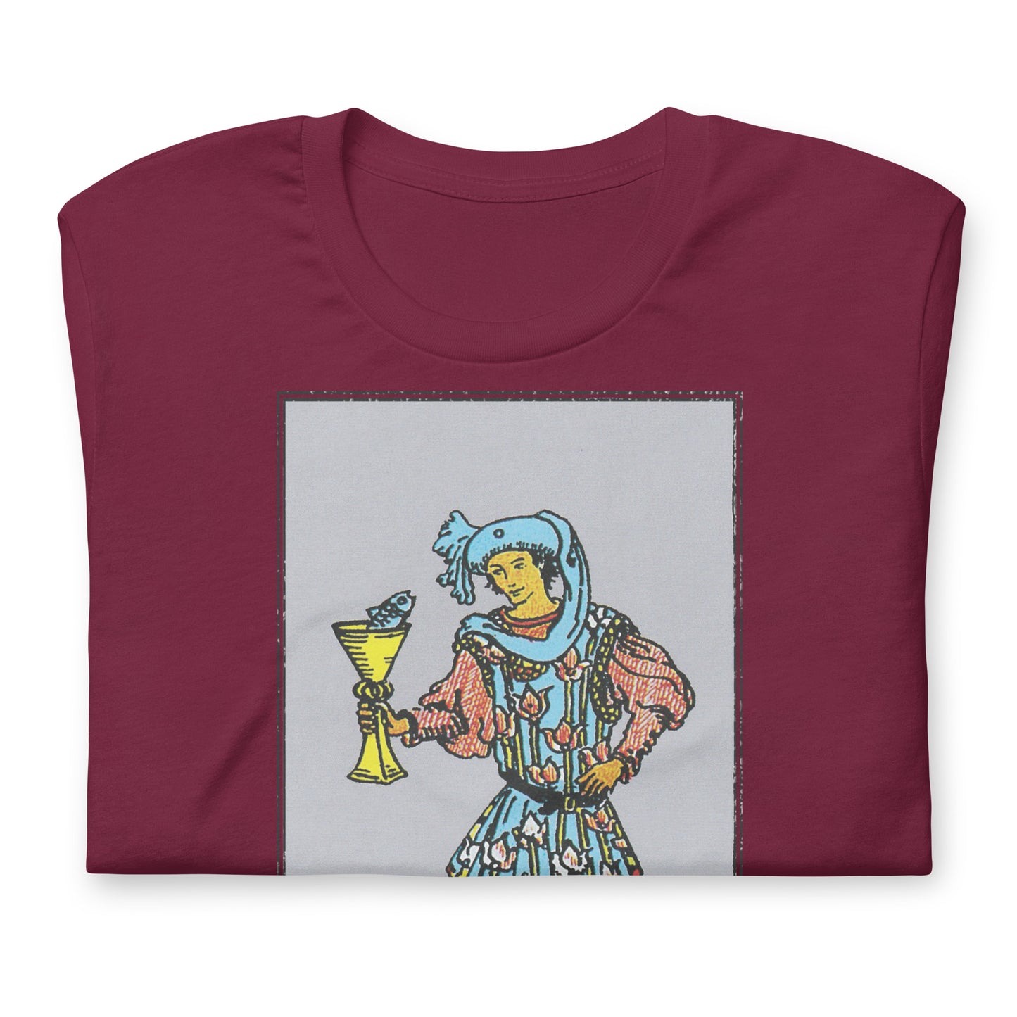 Page of Cups Tarot Card Shirt Dark Academia Gift for Tarot Readers