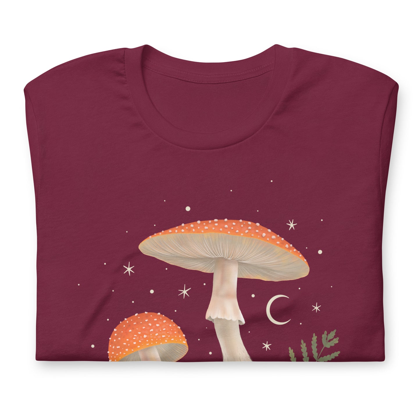 Celestial Mushroom Mystical Wild Forest Shirt Magical Gift for Nature Lovers