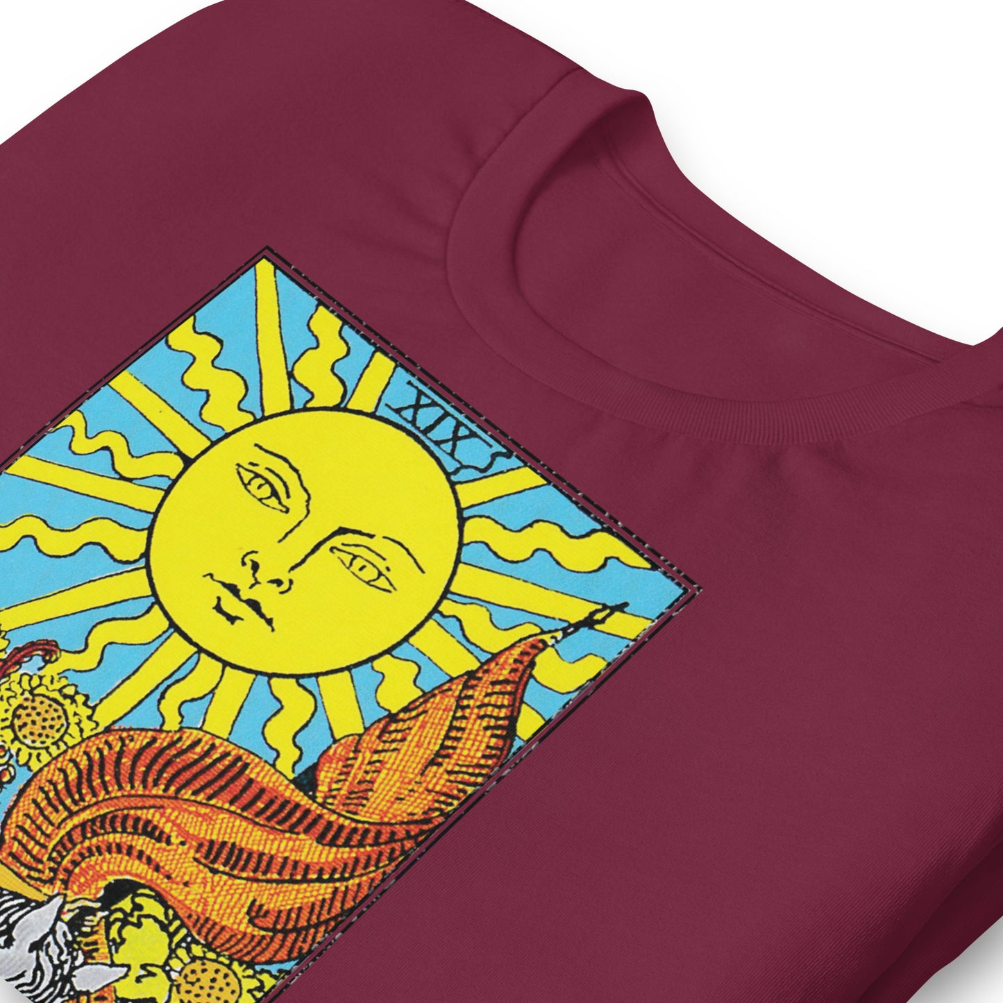 The Sun Tarot Card Shirt Dark Academia Gift for Tarot Readers