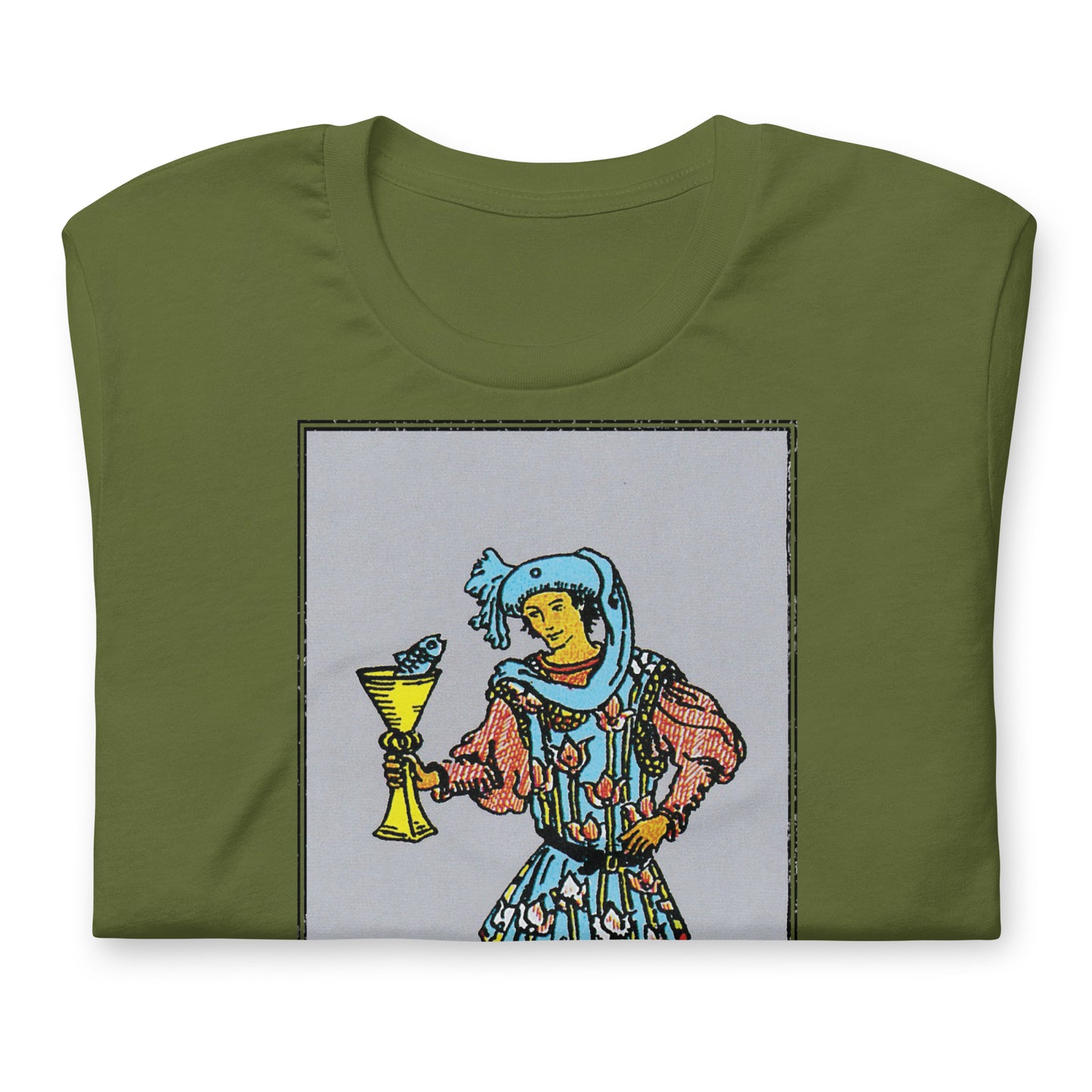 Page of Cups Tarot Card Shirt Dark Academia Gift for Tarot Readers