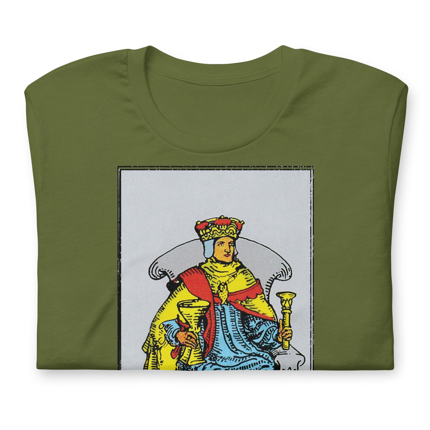 King of Cups Tarot Card Shirt Dark Academia Gift for Tarot Readers