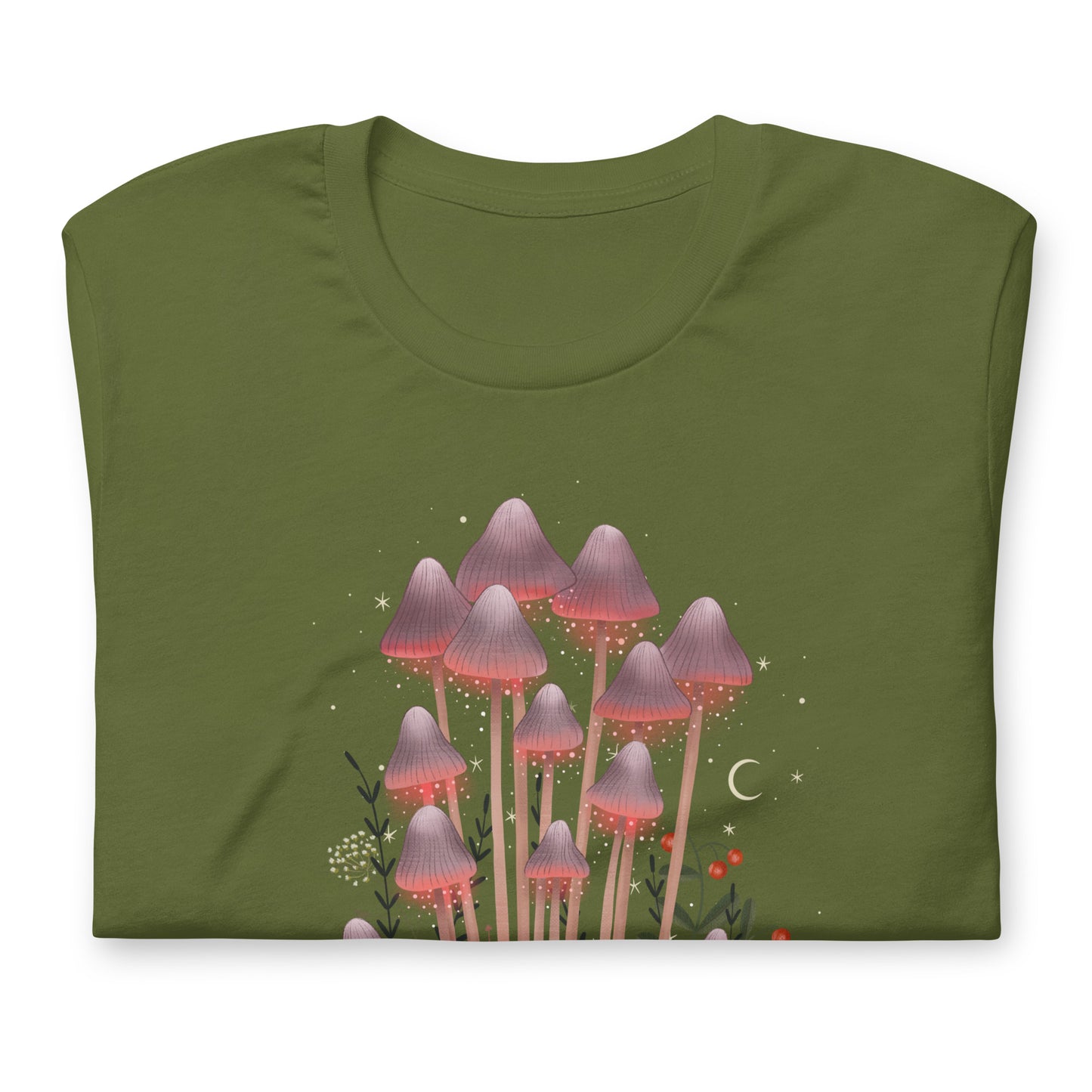 Magic Mushroom Mystical Wild Forest Shirt Celestial Gift for Nature Lovers