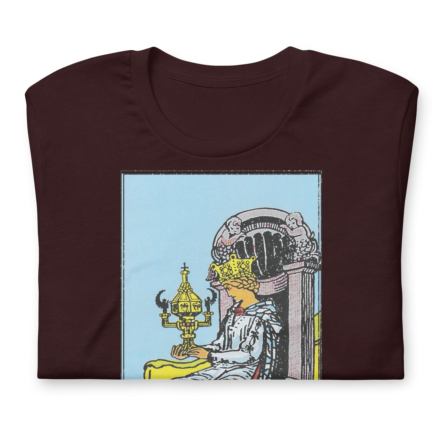 Queen of Cups Tarot Card Shirt Dark Academia Gift for Tarot Readers