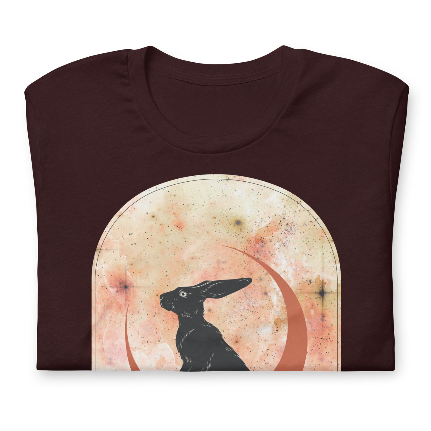 Witch's Familiar Hare Spirit Animal Shirt Rabbit Fairycore Dark Academia Witch Aesthetic Shirt