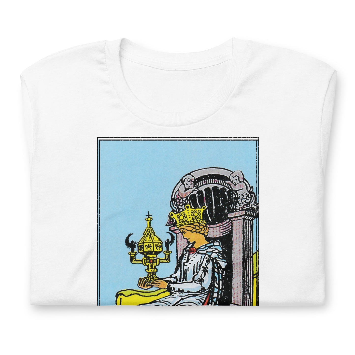 Queen of Cups Tarot Card Shirt Dark Academia Gift for Tarot Readers